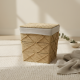 Straw Laundry Basket Medium